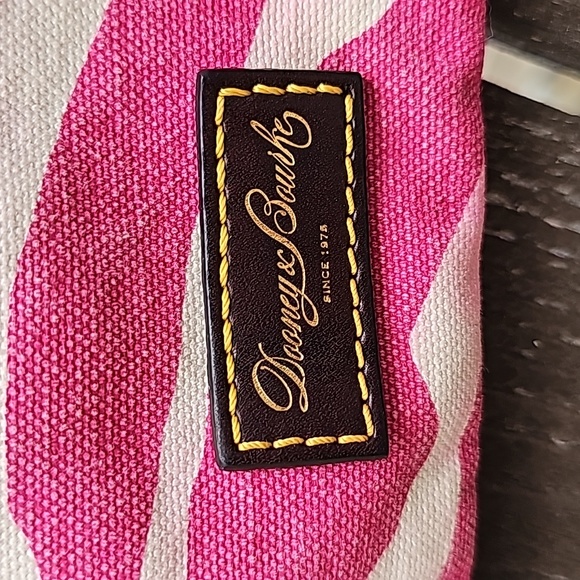 Dooney & Bourke Pink Zebra Stripe Crossbody Bag - Picture 3 of 14